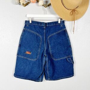 Vintage Y2K Lee Pipes BMX Baggy Wide-Leg Big Pockets Jorts Size 30 Rare